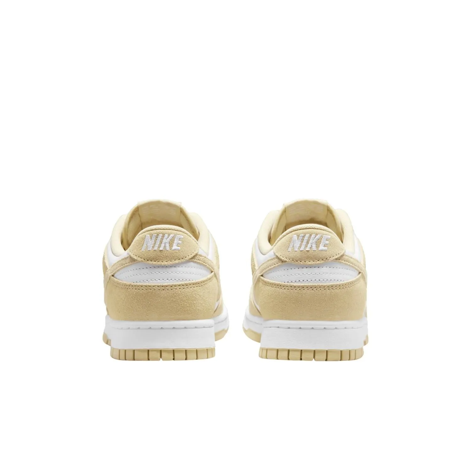 Men's Dunk Low Retro Sneaker In White/white/team Gold
