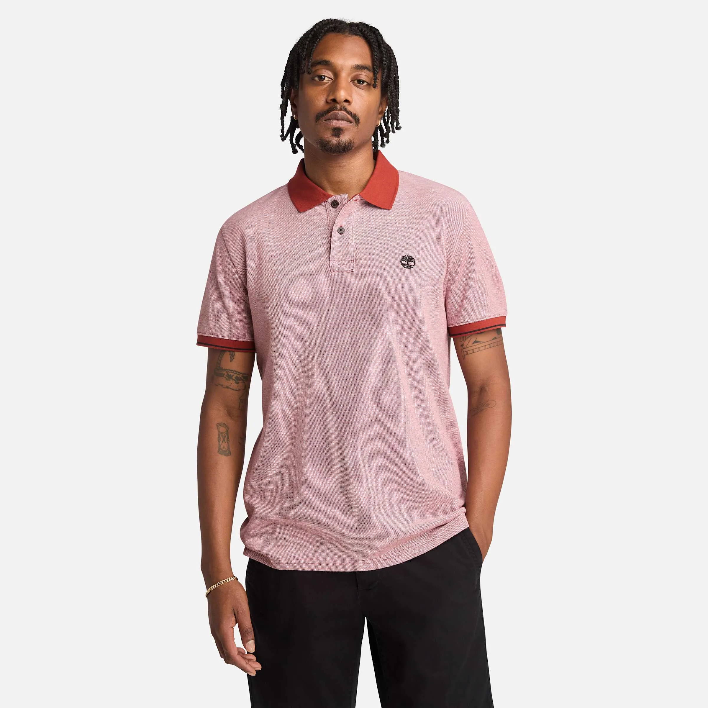 Men's Oyster River Short-Sleeve Oxford Polo Shirt