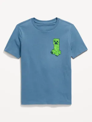 Minecraft Gender-Neutral Graphic T-Shirt for Kids