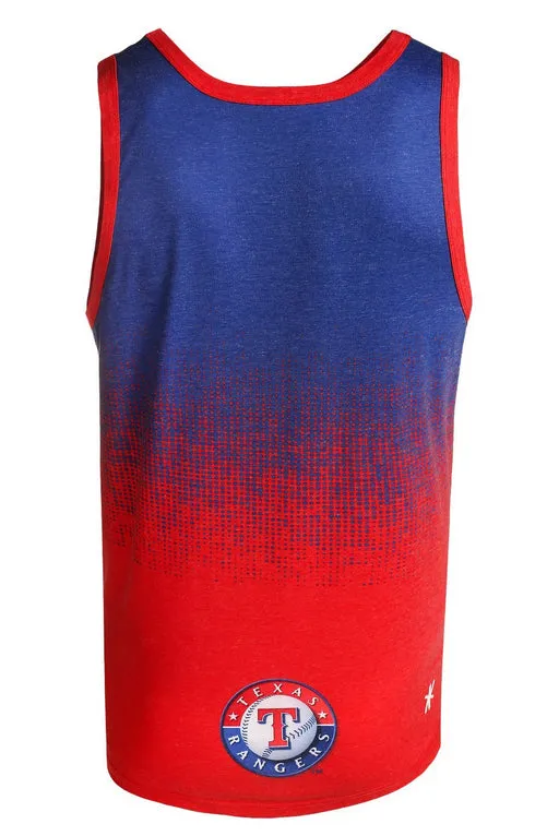 MLB Men's Texas Rangers Big Logo Tank Top Shirt, Red