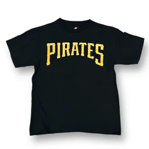 MLB Pittsburgh Pirates Youth Size 14/16 Black and Gold Baseball Tee