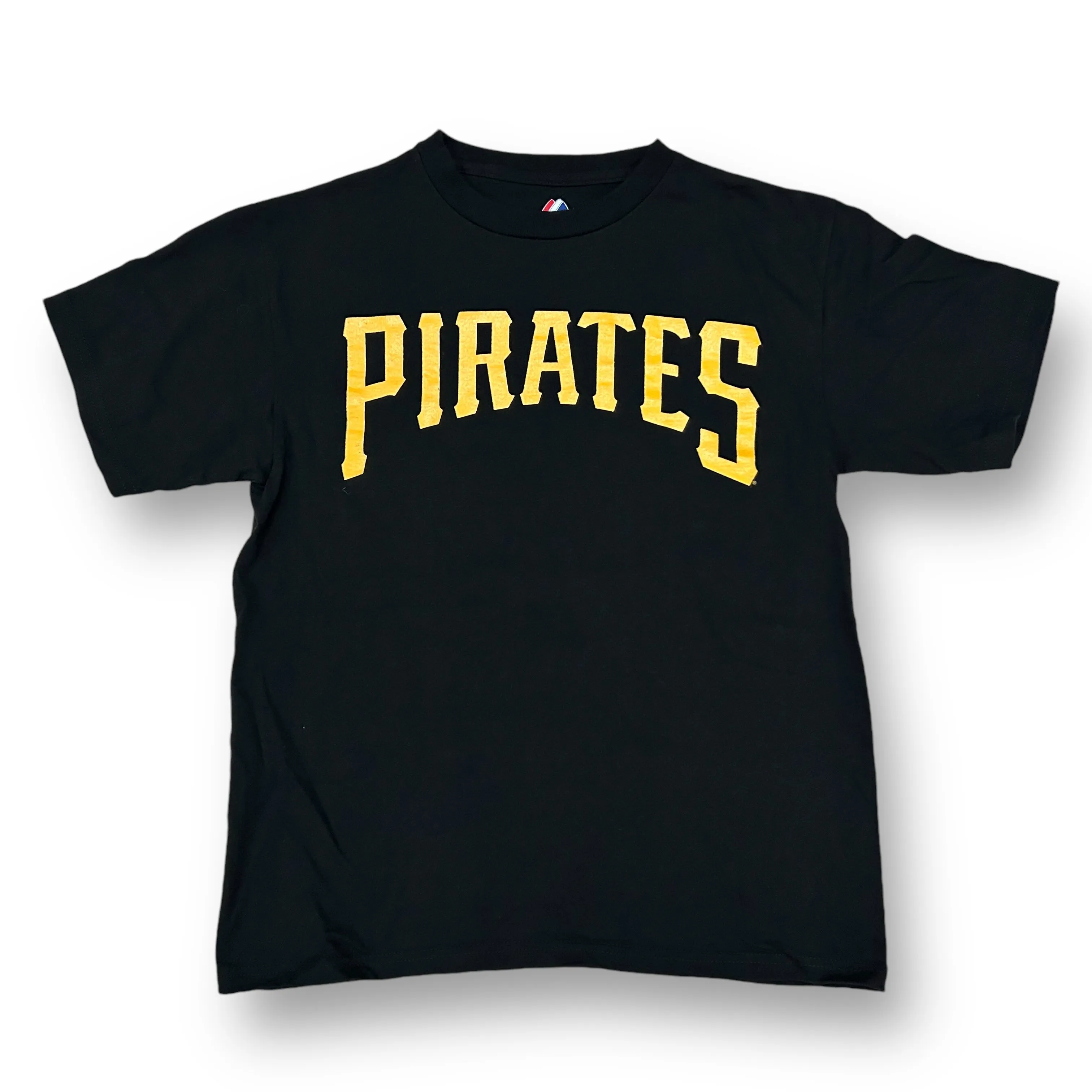MLB Pittsburgh Pirates Youth Size 14/16 Black and Gold Baseball Tee