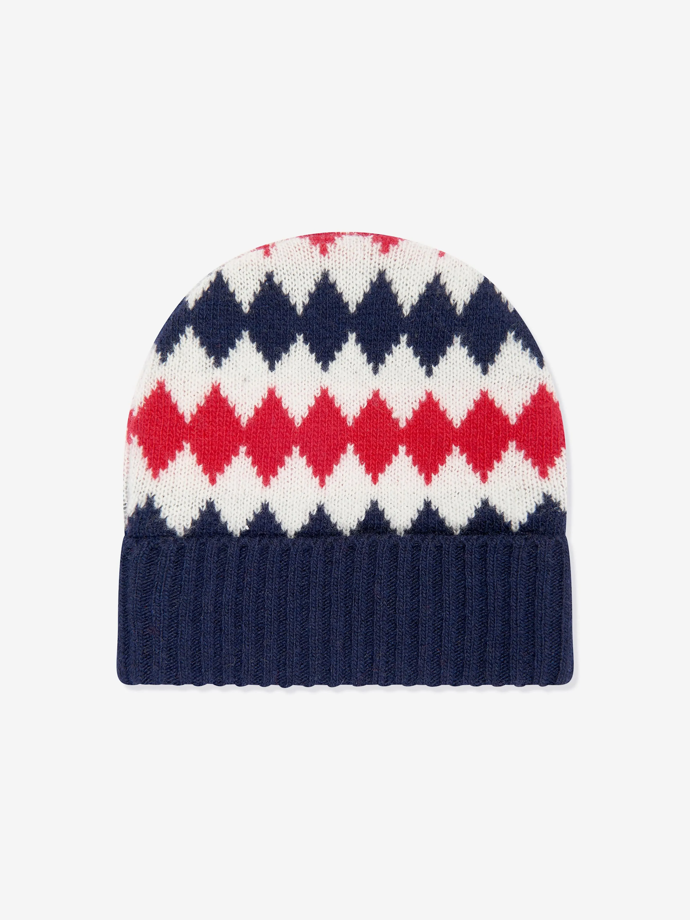 Moncler Enfant Baby Boys Wool Beanie Hat in Navy