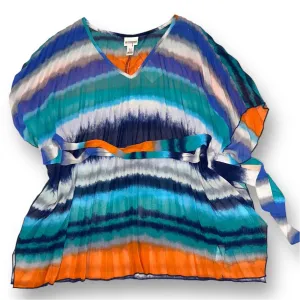 Motherhood Maternity Size M Orange/Blue Tie-Dye Fashion Top