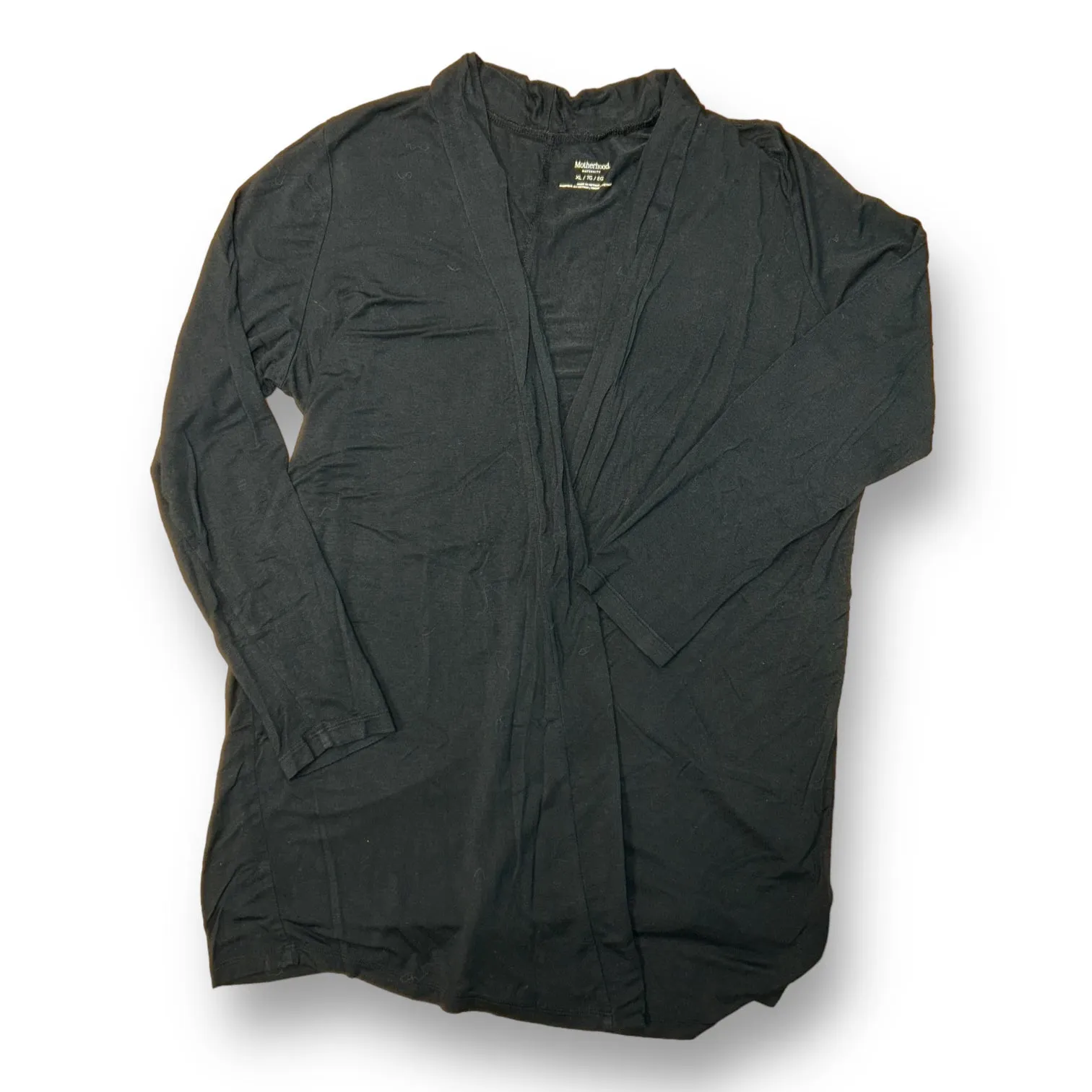 Motherhood Maternity Size XL Black Cardigan Sweater
