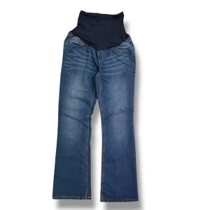Motherhood Size M Denim Full Panel Bootcut Maternity Jeans