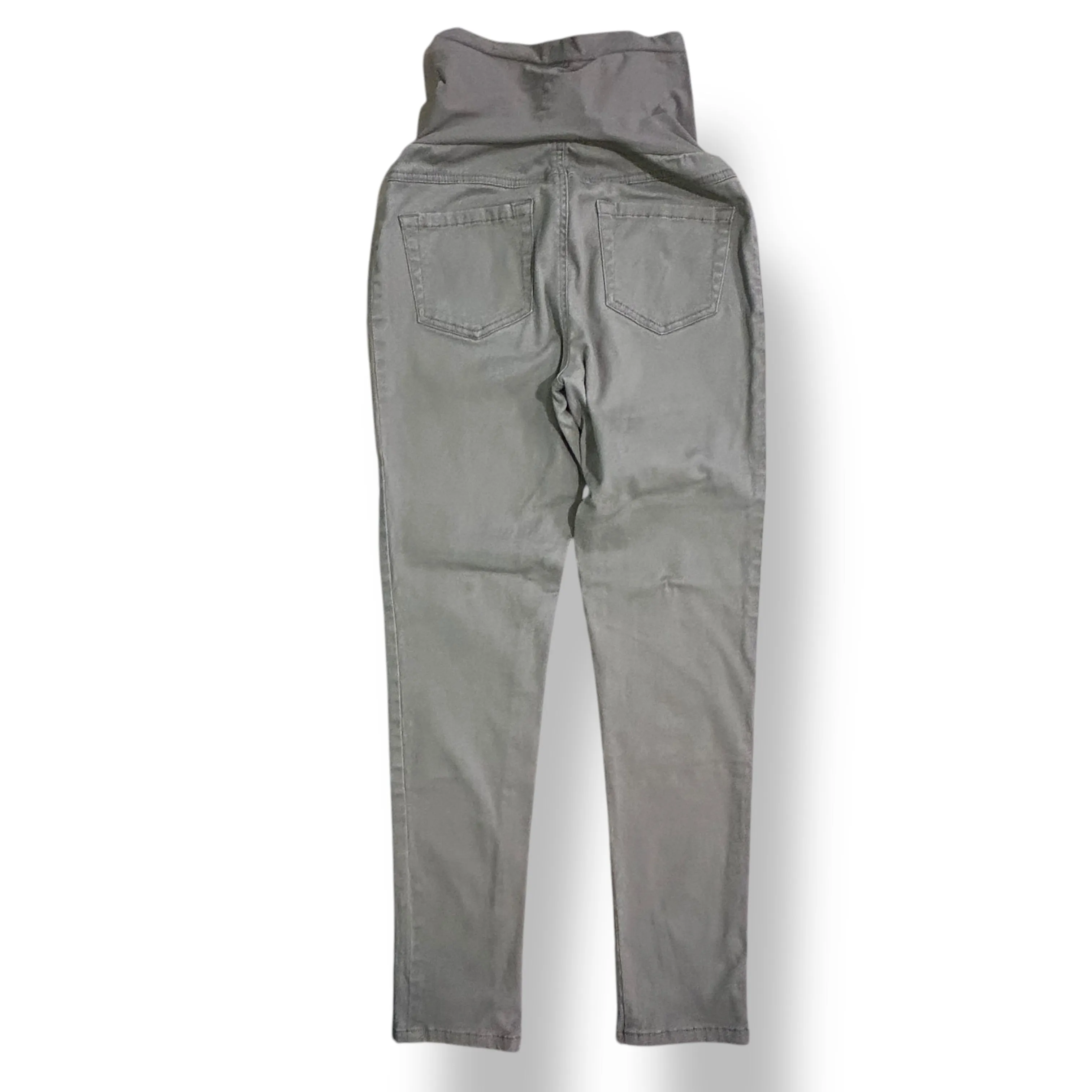 Motherhood Size S Full Panel Skinny Fit Tan Maternity Pants