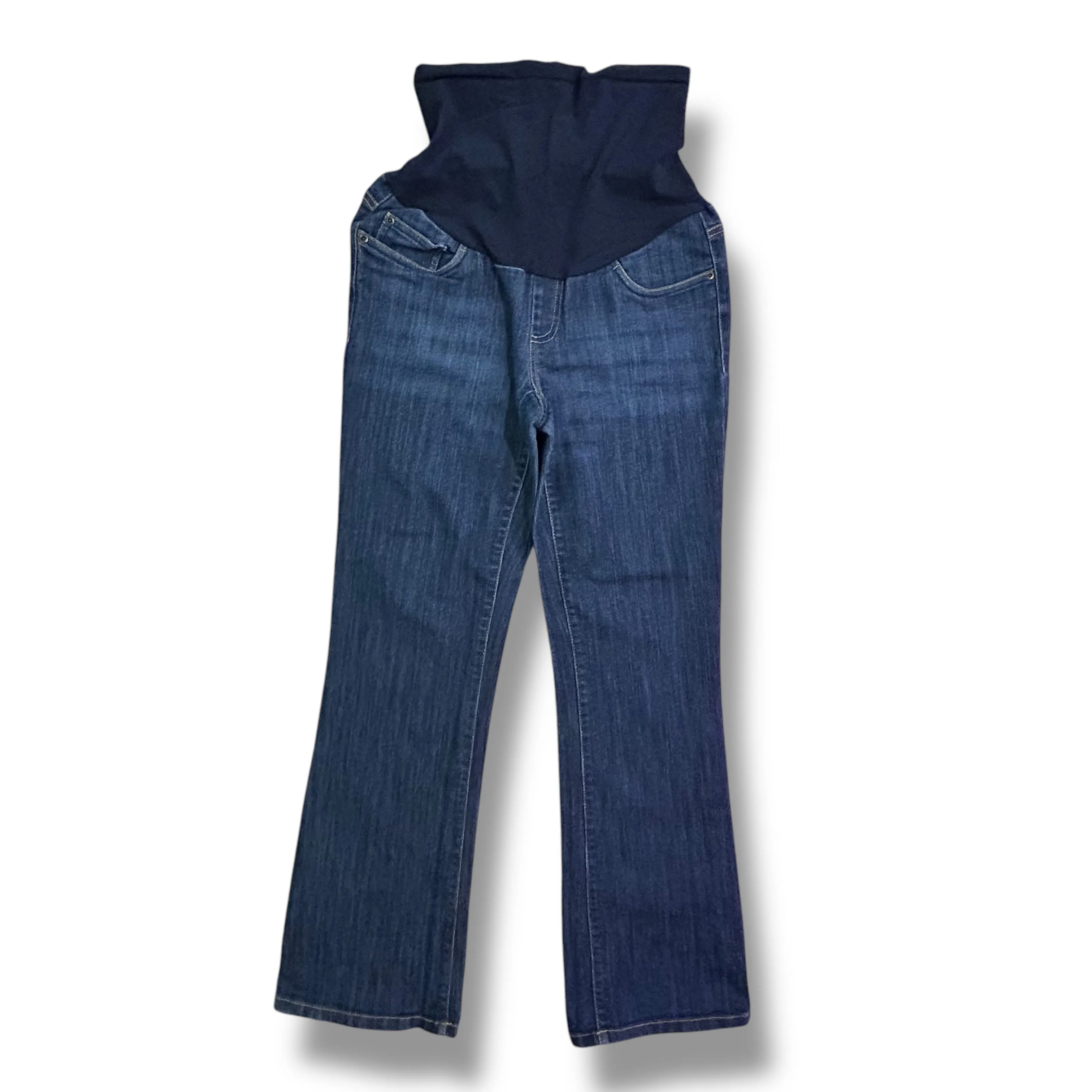 Motherhood Size Small Denim Full Panel Bootcut Maternity Jeans