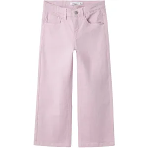 Name It Winsome Orchid Rose Wide Twill Pants Noos