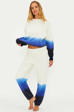 Nash Sweatpant Egret Ombre Beach Riot