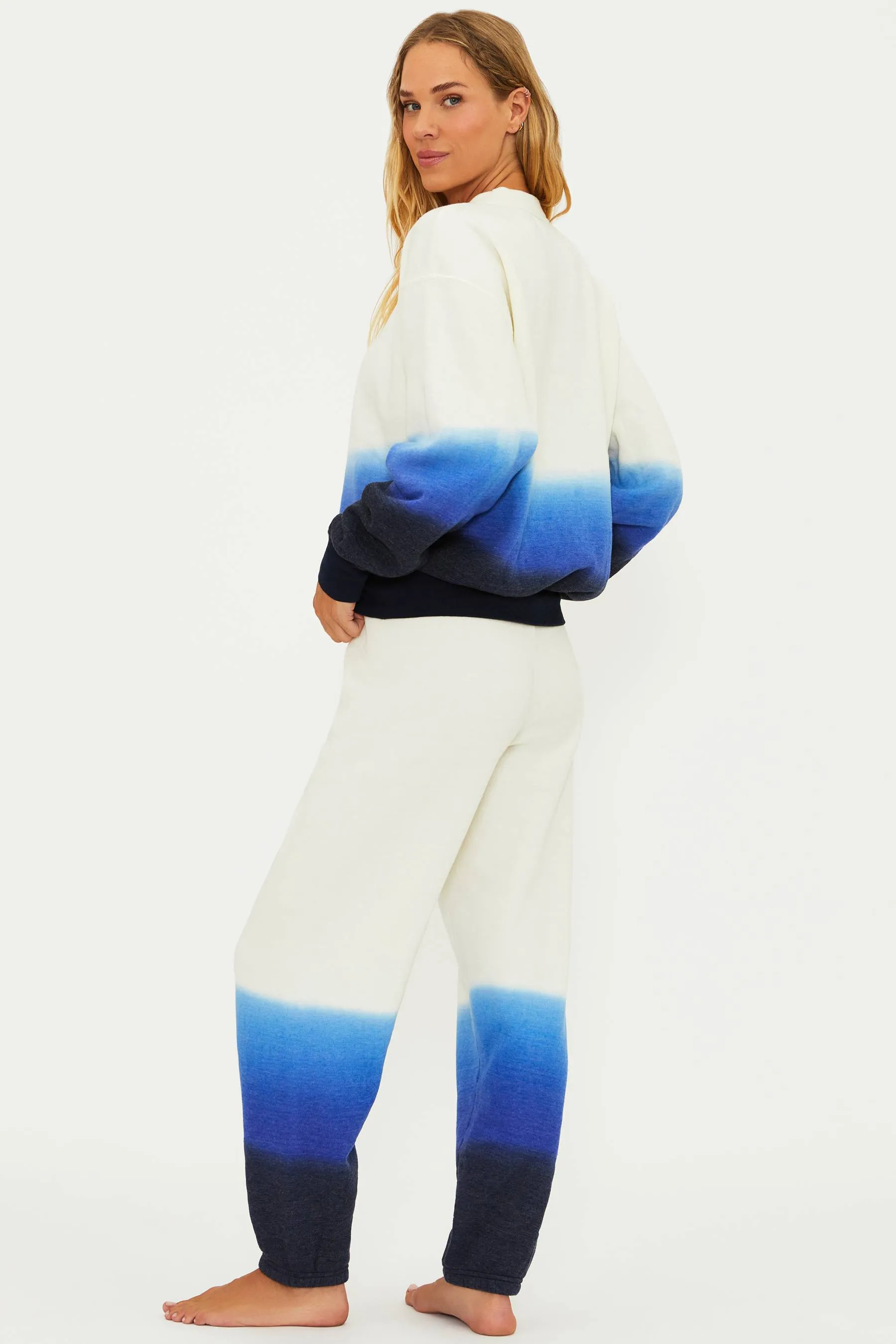 Nash Sweatpant Egret Ombre Beach Riot