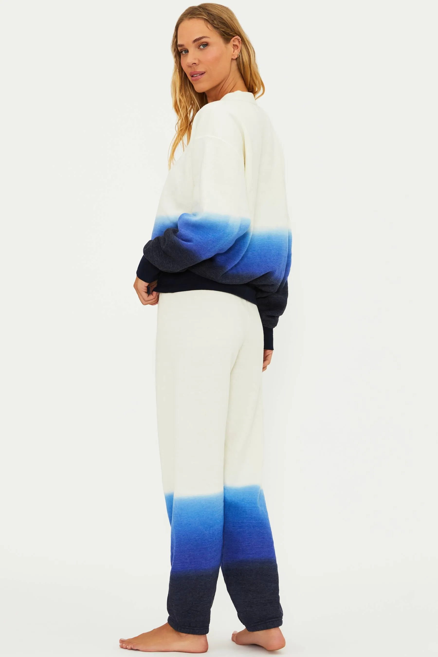 Nash Sweatpant Egret Ombre Beach Riot