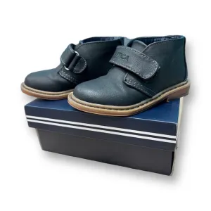Nautica Toddler Boy Size 8 Black Leather Casual Boots