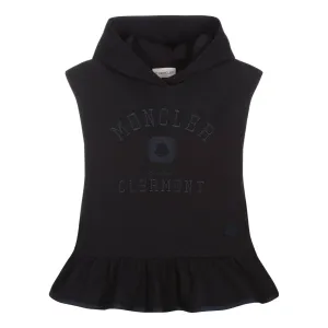 Navy Hooded Dress