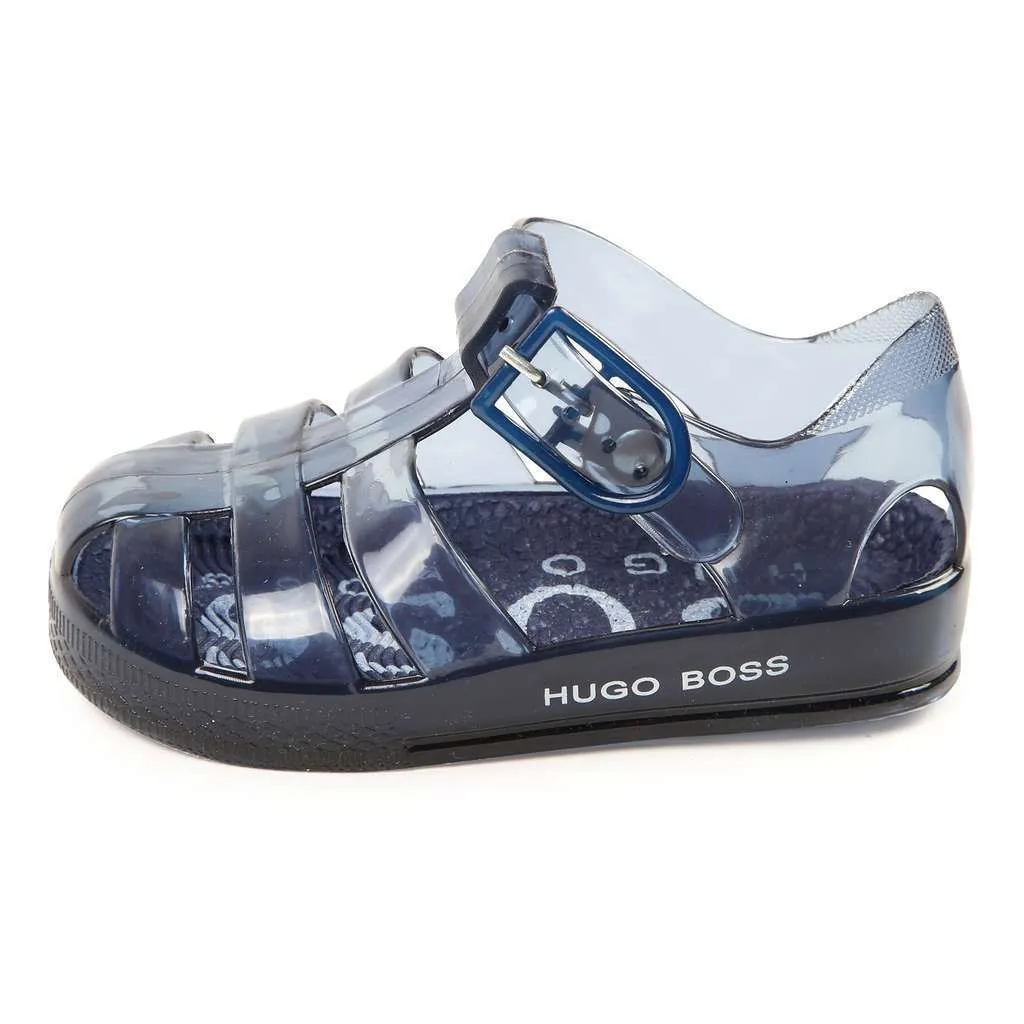 Navy Sandals
