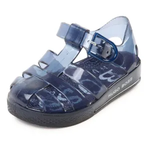 Navy Sandals