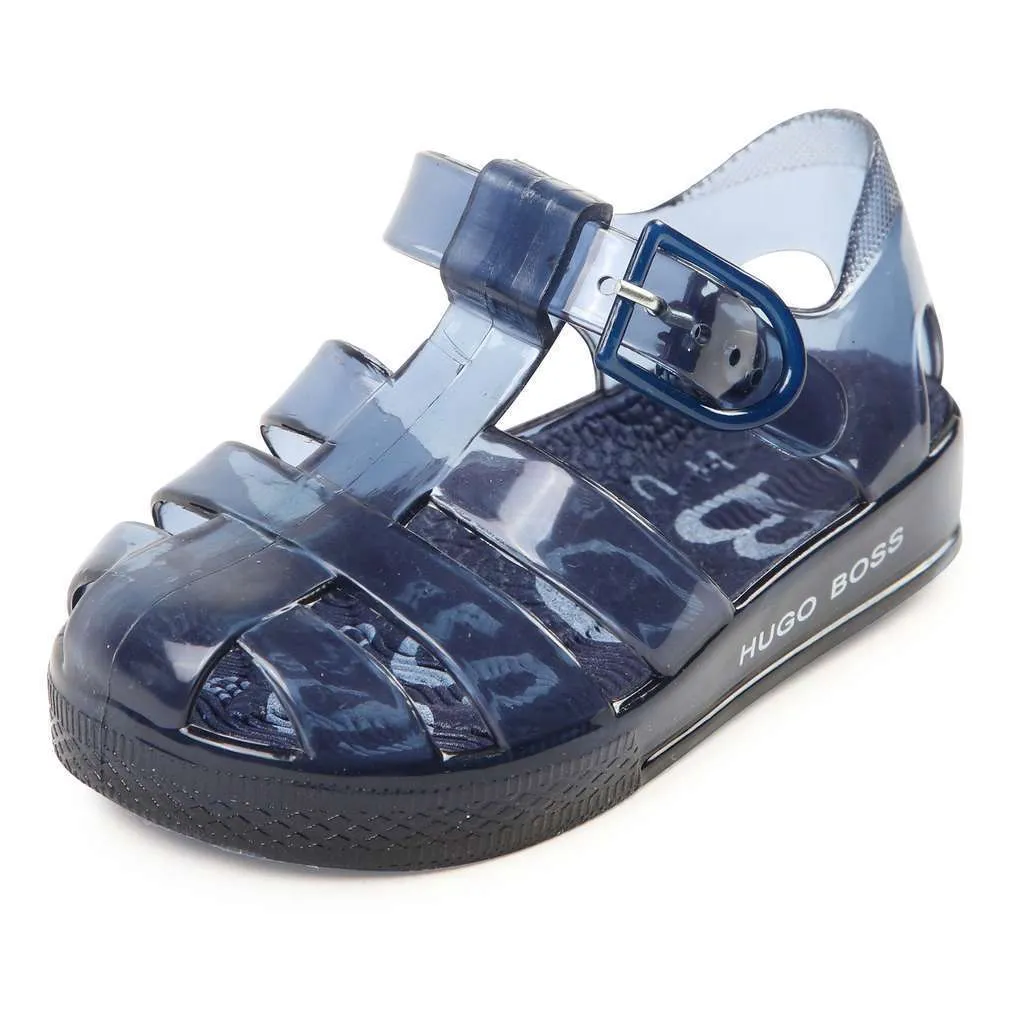 Navy Sandals