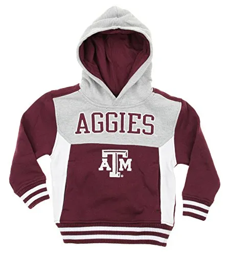 NCAA Kids Texas A&M Aggies Throwback Block Hoodie