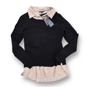 NEW! Adrianna Papell Woman's Size Small Black Sweater
