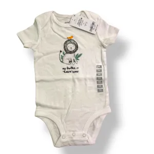 NEW! Boys Carter's Size 9 Months My Brother is "Rawrsome" Onesie