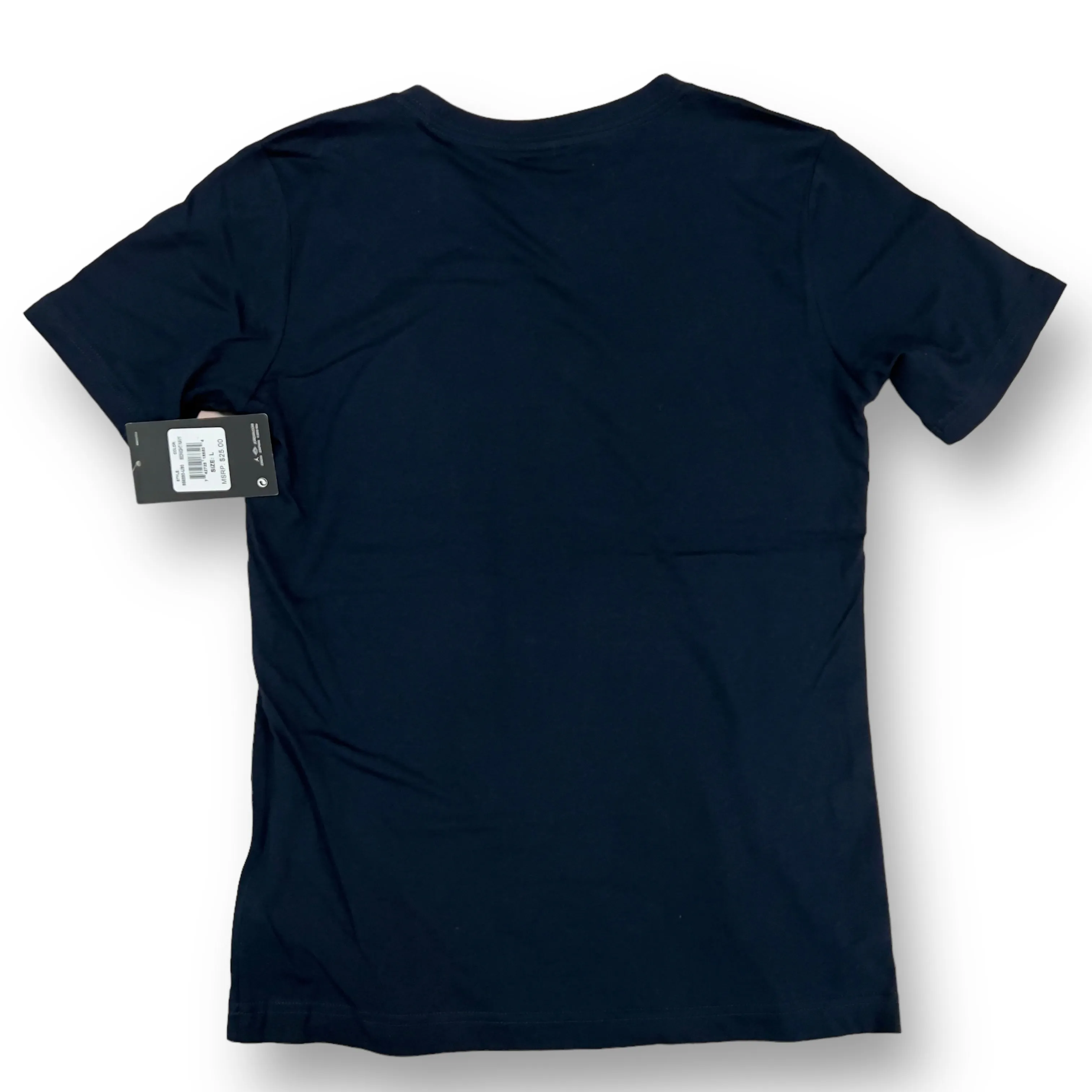 NEW! Boys Nike Air Jordan Size 12/13 YLG Navy Short Sleeve Shirt