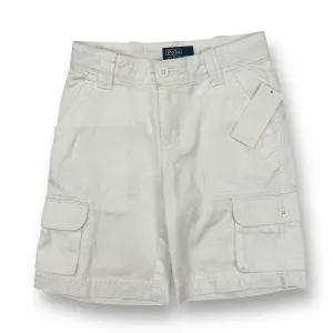 NEW! Boys Polo Size 5 White Shorts