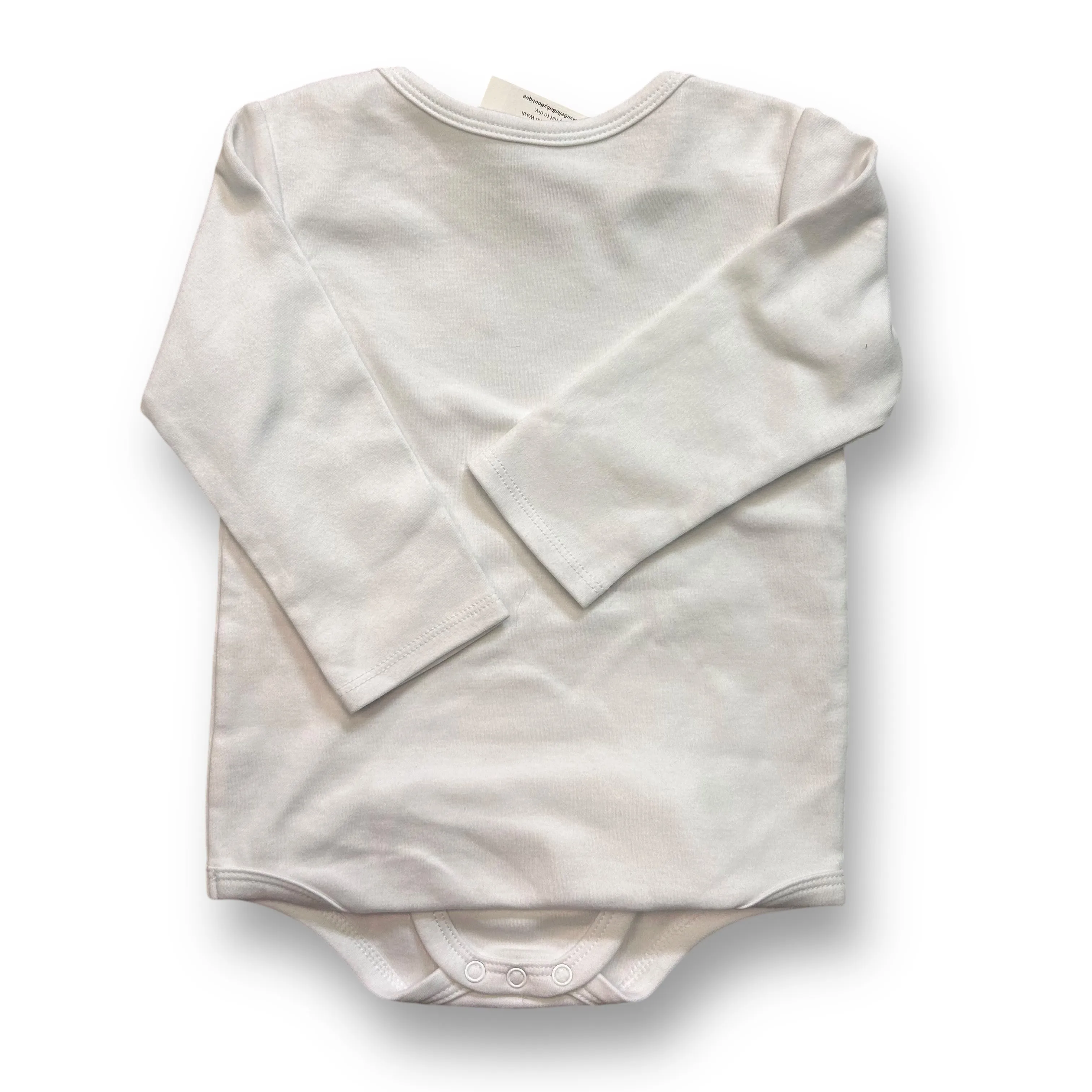 NEW! Boys Size 24 Months White Little Brother Bodysuit