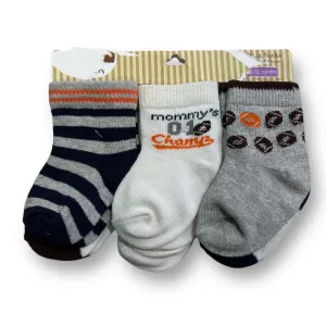 NEW! Carter's 6-Pack Baby Boy Socks Size 6-12 Months
