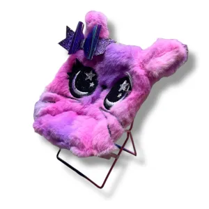 NEW! Claire's Accessories Plush Kitten Doll Chair & Cell Phone Holder