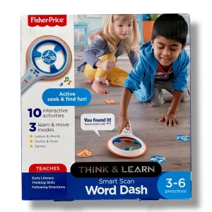 NEW! Fisher-Price Think & Learn Word Dash Educational Preschool Game