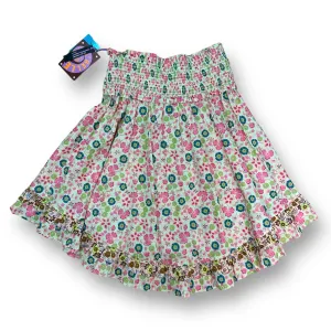 NEW! Girls Scotch & Soda Size 12 Floral Strapless Babydoll Blouse