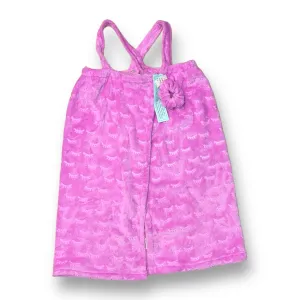 NEW! Girls Size 14/16 Youth Robe Plush Pink After-Shower Wrap