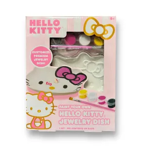 NEW! Hello Kitty Jewelry Dish Painting Craft Kit