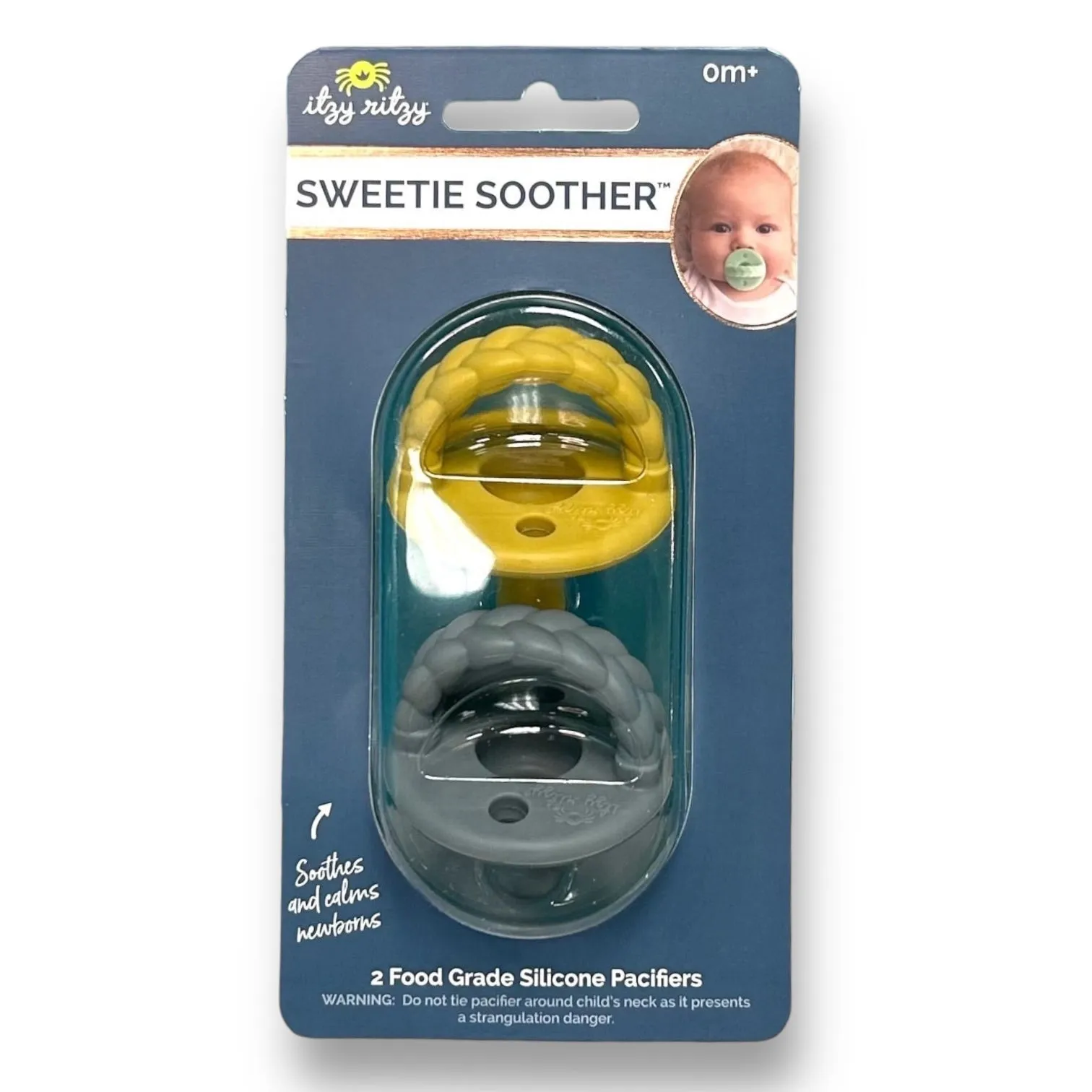 NEW! Itzy Ritzy 4-Pack BPA Free Baby Spoon, Fork, Pacifiers, Teethers