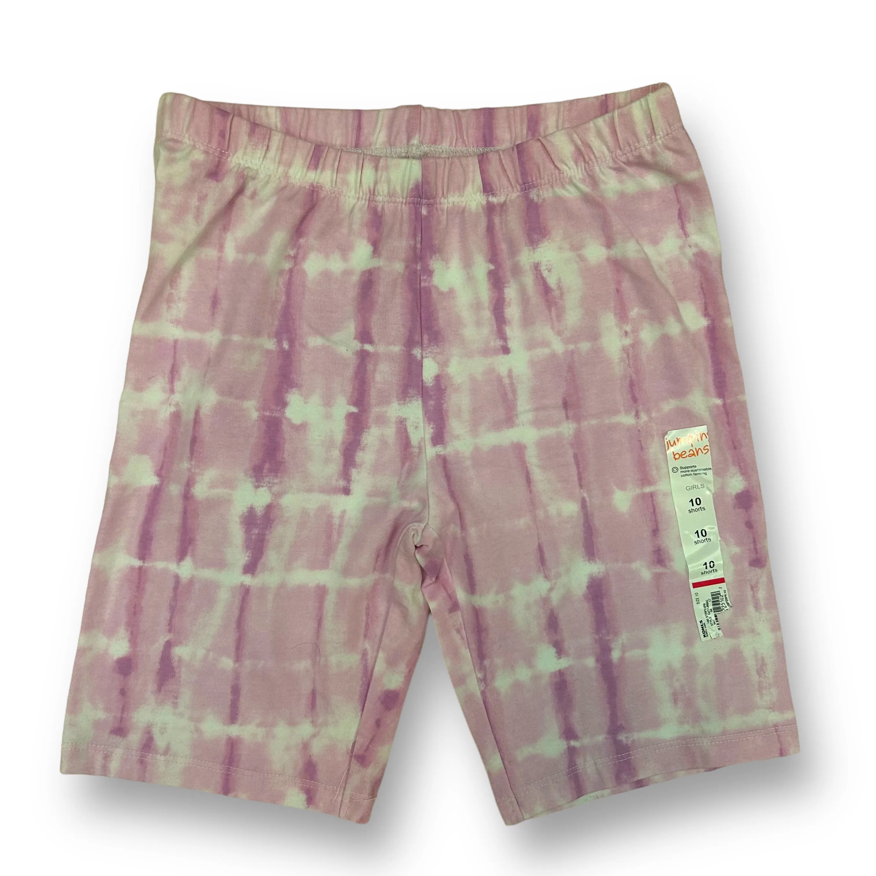NEW! Jumping Beans Youth Girl Size 10 Tie Dye Bermuda Shorts