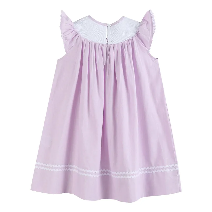 NEW! Lil Cactus Size 2T Purple Fairy Princess Smocked Boutique Sundress