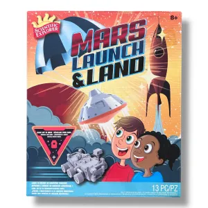 NEW! Scientific Explorer Mars Launch & Land Space Rover Building Kit
