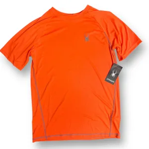 NEW! Spyder Youth Boy Size 14/16 Athletic Tee Short Sleeve Performance Shirt