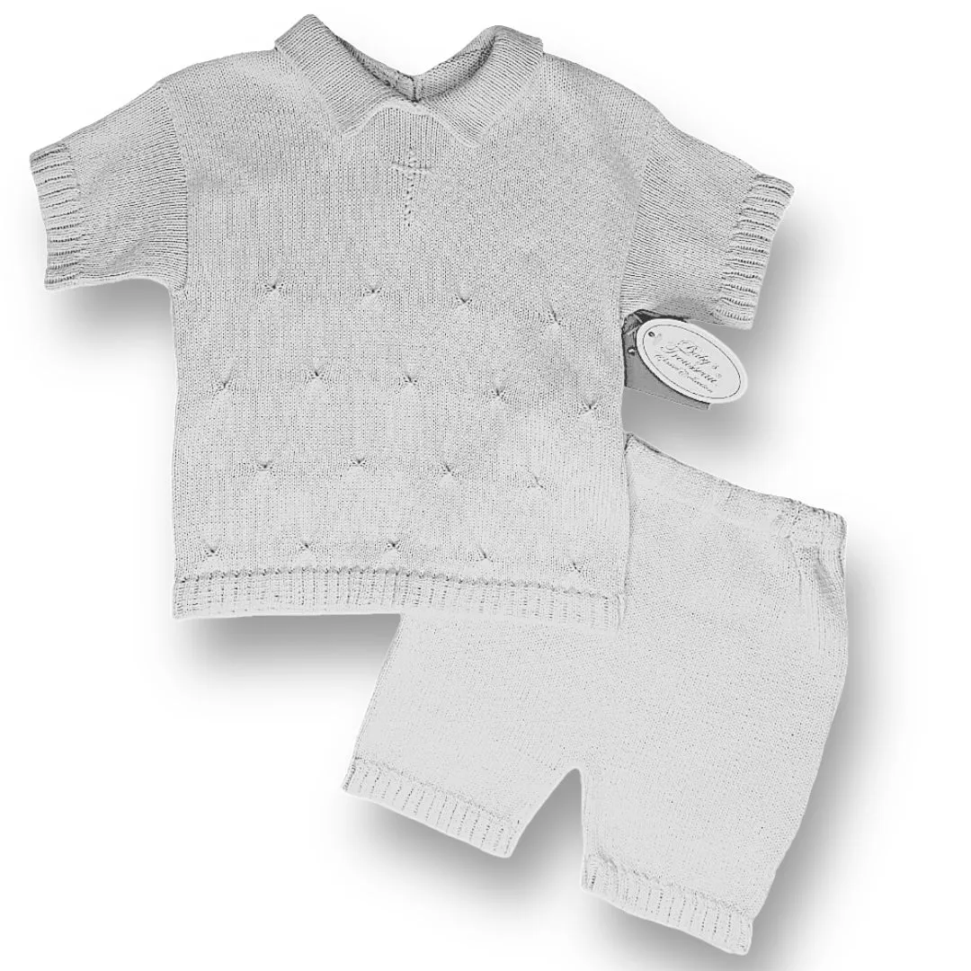NEW! Trousseau Baby Boy Size 12 Months Sweater and Bottoms 2pc Boutique Outfit