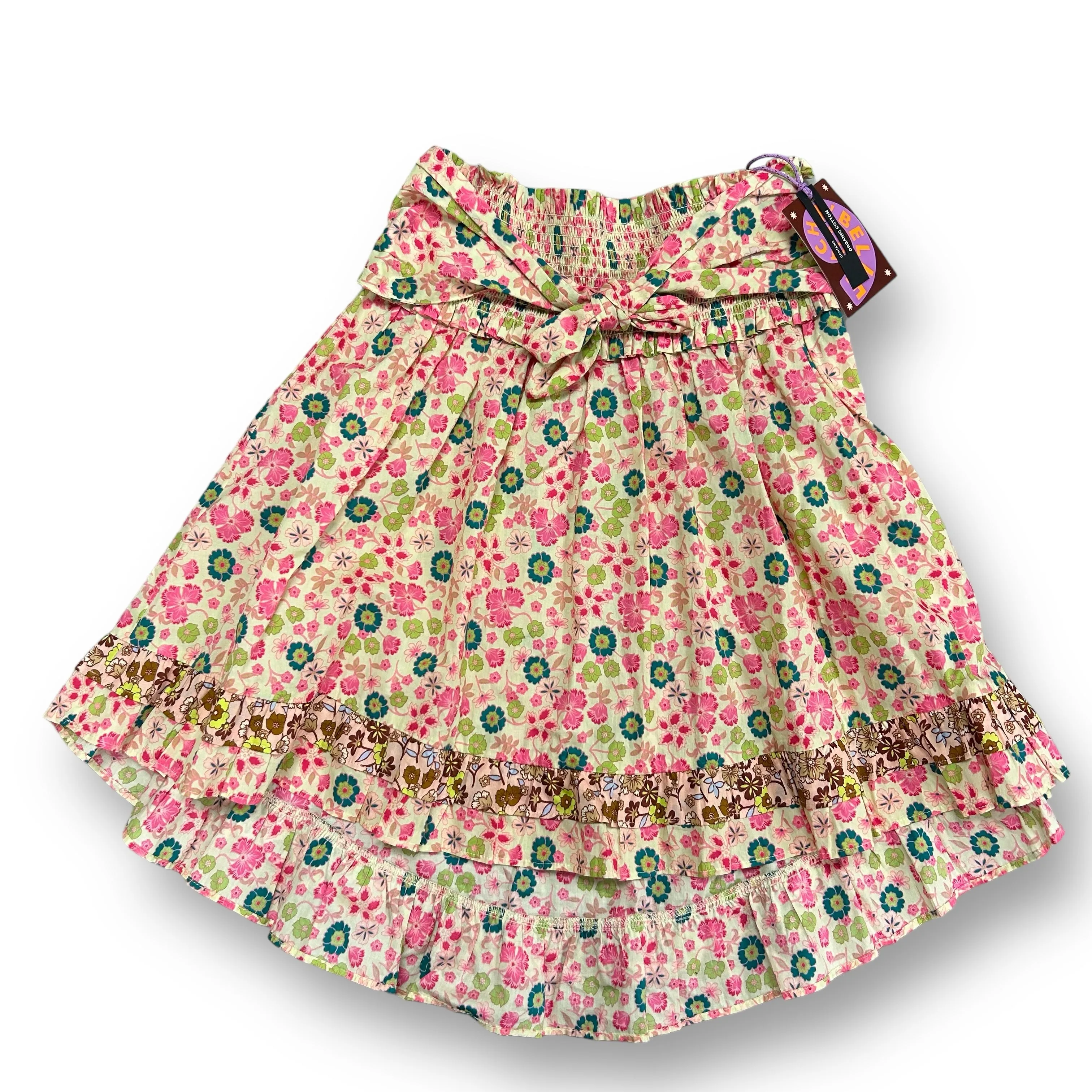 NEW! Youth Girls Size 12 Top Scotch & Soda Floral Print Babydoll Blouse