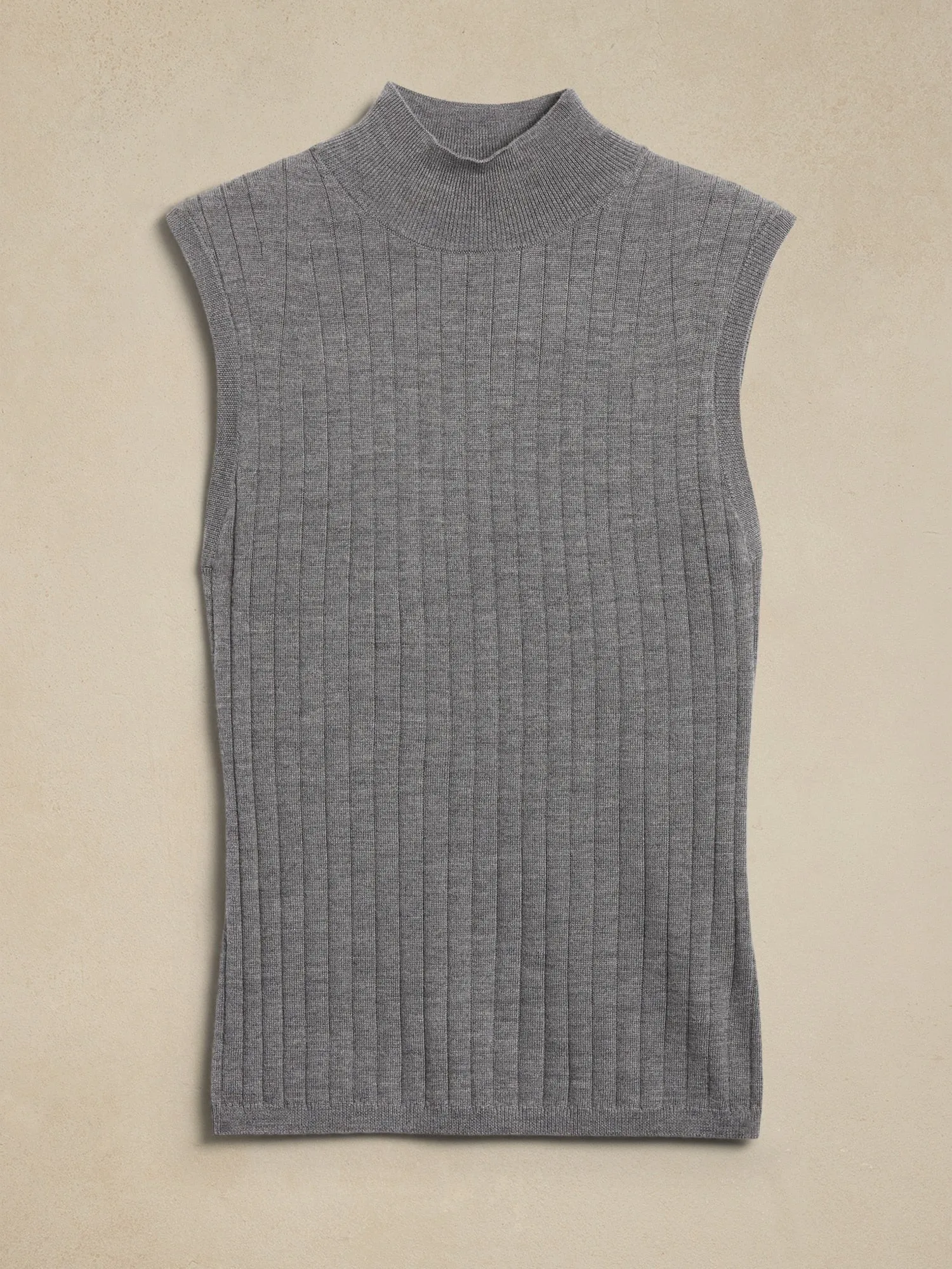 Nezha Merino Sweater Shell Banana Republic