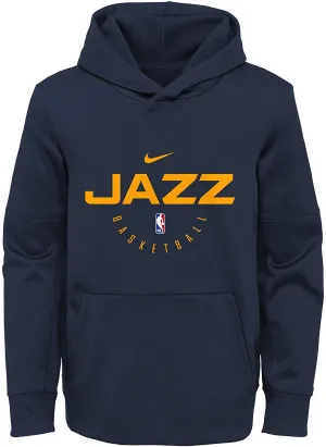 Nike NBA Basketball Youth Utah Jazz Spotlight Pullover Hoodie