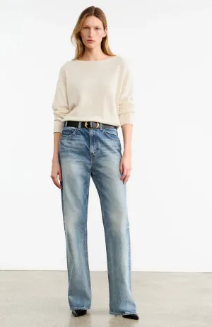 Nili Lotan Mid-rise relaxed leg Mitchell Jean Size 26 NWT