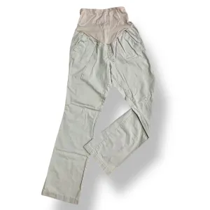 Old Navy Size 8 Regular Fit Pleated Khaki Maternity Pants
