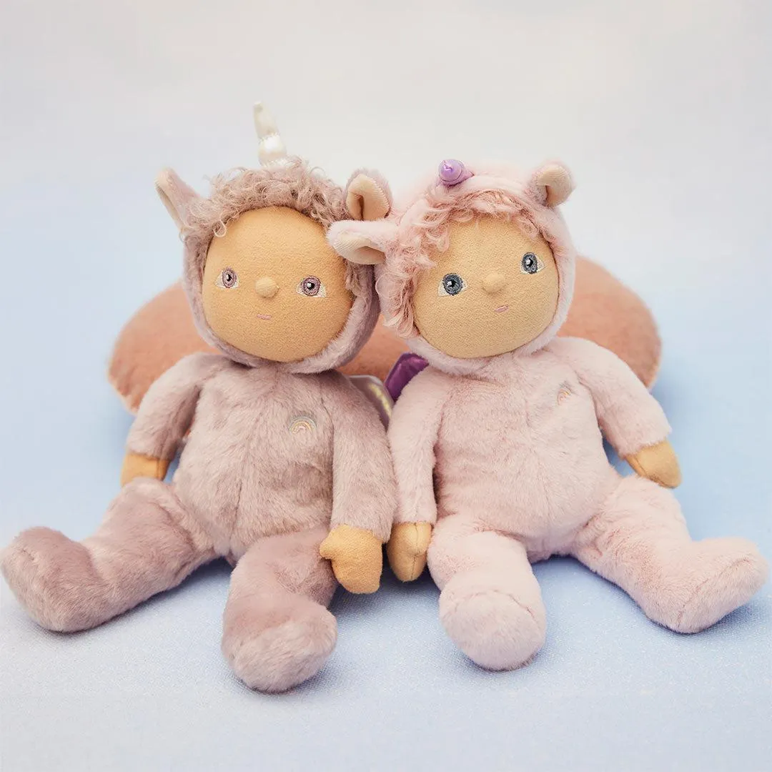 Olli Ella Dinky Dinkum Doll - Una Unicorn - Pink