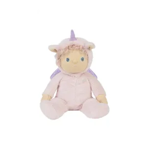 Olli Ella Dinky Dinkum Doll - Una Unicorn - Pink