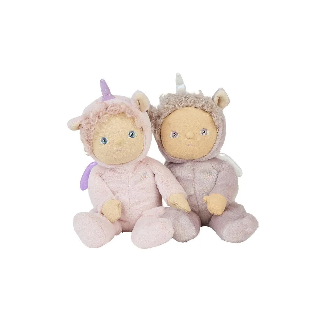 Olli Ella Dinky Dinkum Doll - Una Unicorn - Pink