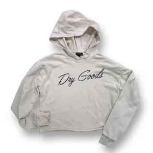 Originality Cropped Hoodie Women's Size XS Dry Goods Sweatshirt