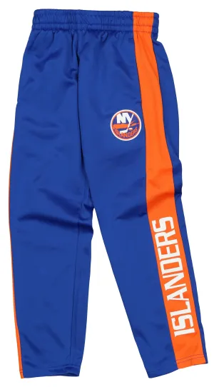 Outerstuff NHL Youth Boys (8-20) New York Islanders Side Stripe Slim Fit Performance Pant