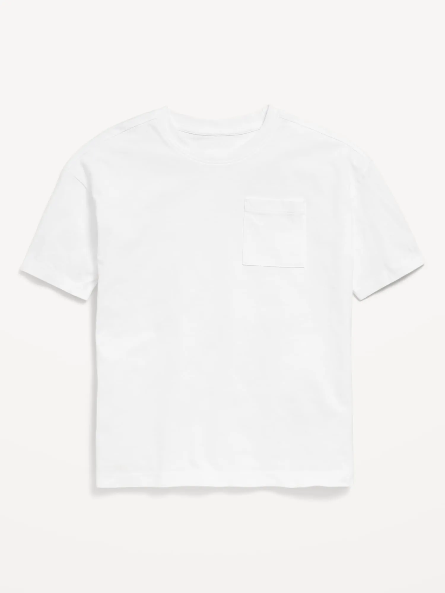 Oversized Short-Sleeve Pocket T-Shirt for Boys